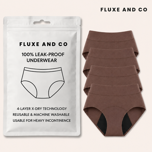100% Leak-Proof Underwear (Brown color)