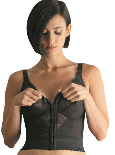 Front Closure Longline Classic Shapewear Bra