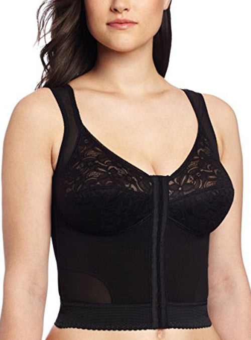 Posture Corrector Longline Bra with Front Closure and Back Support