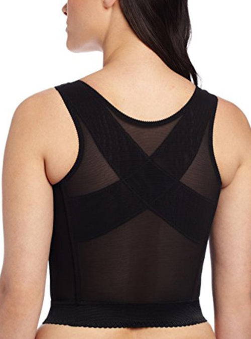 Posture Corrector Longline Bra with Front Closure and Back Support