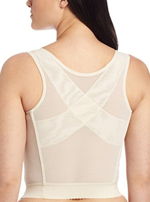 Posture Corrector Longline Bra with Front Closure and Back Support