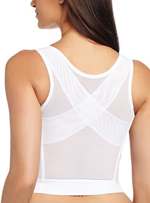 Posture Corrector Longline Bra with Front Closure and Back Support