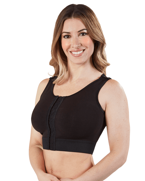 Sculptures Cotton Compression Bra with Molded Cup - Size L