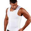 Sculptures Male Compression Vest - White