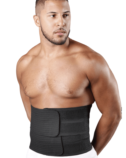 Unisex 9" Multi-Flap Waistbinder Black