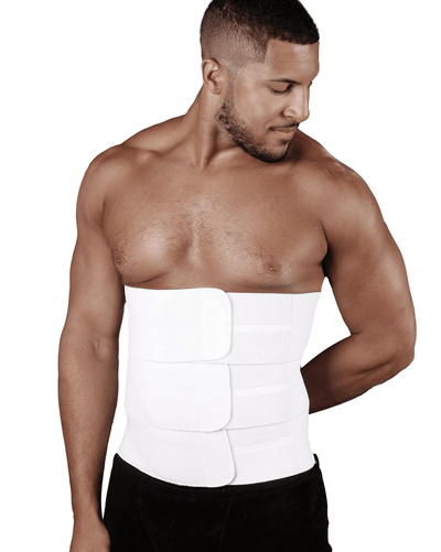 Unisex 12" Multi-Flap Waistbinder White