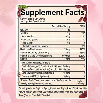 Beet Chews Bag