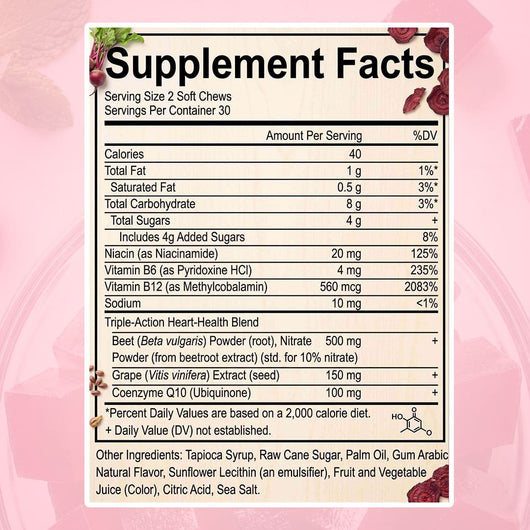 Beet Chews Bag