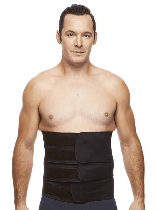 12" Unisex Tri Flap Unisex Abdominal Binder - 732