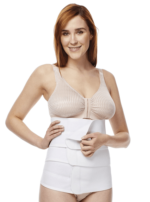 12" Unisex Tri Flap Unisex Abdominal Binder - 732