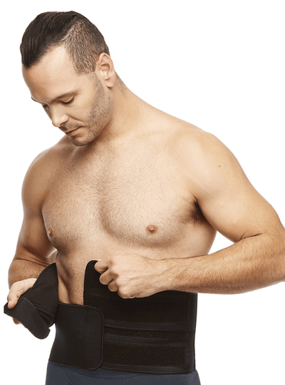 9" Dual Flap Unisex Abdominal Binders - 731