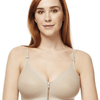 Zippered Molded Cup Shapewear Bra - 711