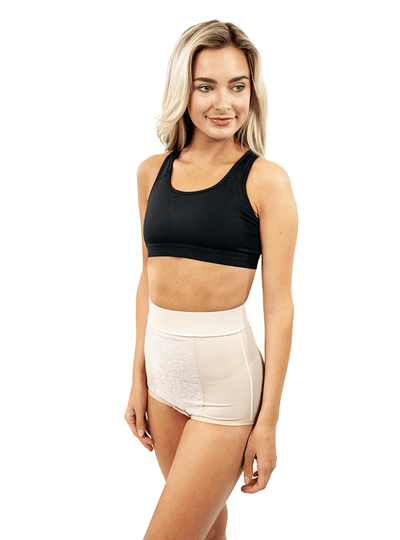 Abdominal Panty Girdle 4" Waist Closed Crotch - Style 22