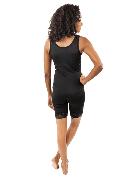 Mid Thigh Body Shaper Slit Crotch - Style 27