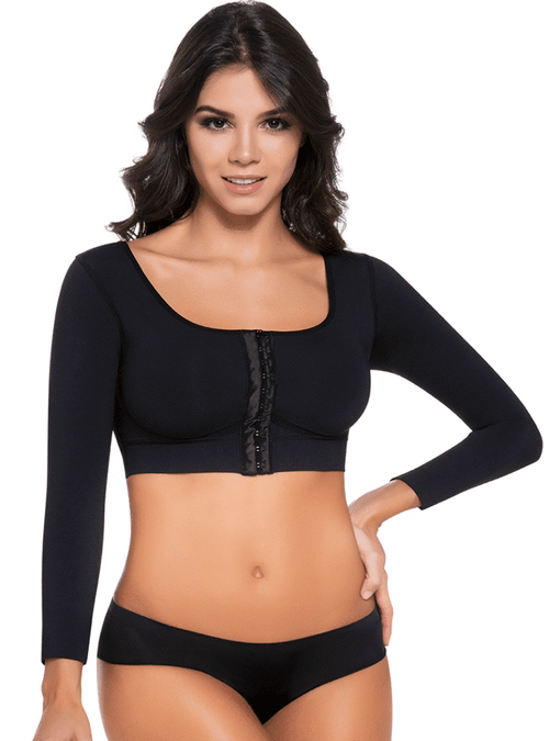 1589 Front Closure Arm & Bust Control Bra - Wireless Post-Surgery Compression