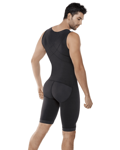Men’s Abdomen and Legs Control Bodysuit - 298
