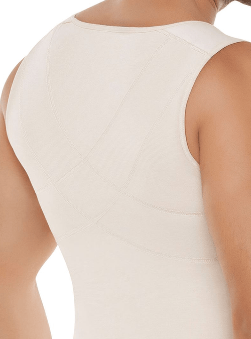 Men's Posture Corrector Thermal Vest with Firm Compression and Back Support