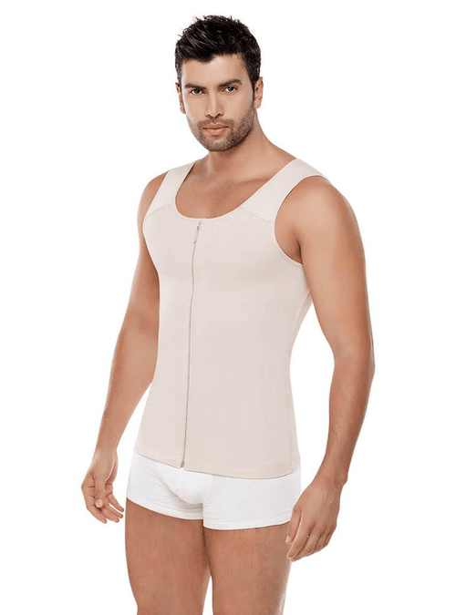 Men's Posture Corrector Thermal Vest with Firm Compression and Back Support
