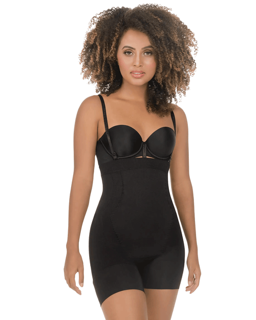 Seamless Strapless Thermal Shapewear Bodysuit With Full Body Shaping And Waist Control