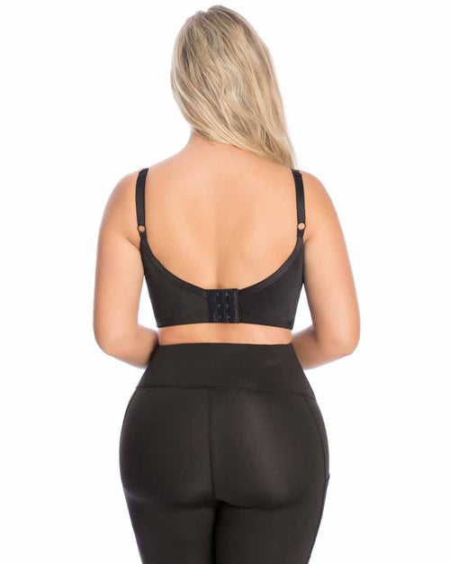 Fajas Bra Essential - High Coverage Back And Armpit Shaping Bra