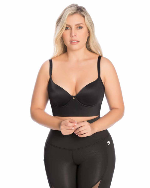 Fajas Bra Essential - High Coverage Back And Armpit Shaping Bra