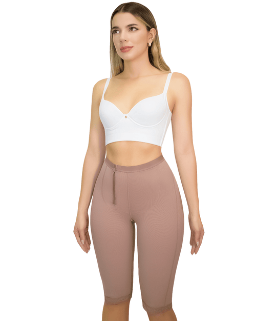 Fajas Compression Cycle Shorts - Cocoa