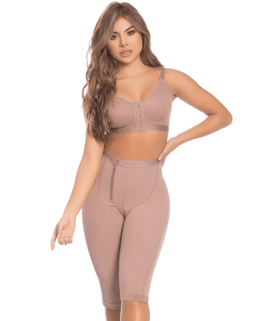 Fajas Butt Lifter and Thigh Shaper with Side Zipper