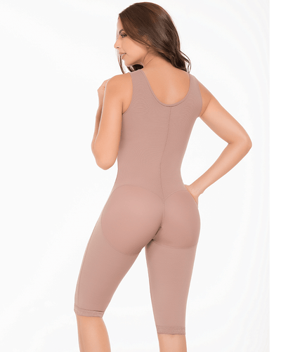 Fajas High Compression Girdle To The Knee With Bra