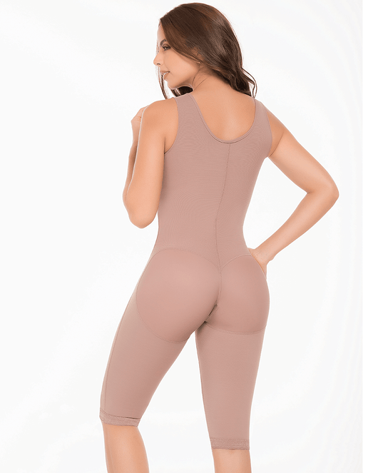 Fajas High Compression Girdle To The Knee With Bra
