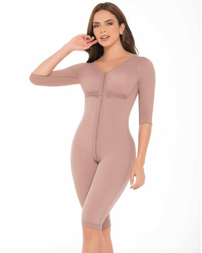 Fajas High Compression Post-Surgical Girdle With Full Coverage and Abdominal Support