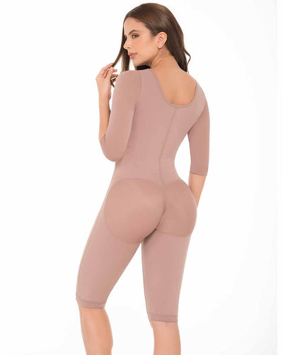 Fajas High Compression Post-Surgical Girdle With Full Coverage and Abdominal Support