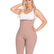 Fajas Post-Surgical High Compression Girdle to the Knee with Side Zipper and Abdominal Control
