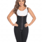 Knee-Length Colombian Fajas Shapewear for Postoperative Compression and Support