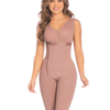 Fajas Knee-Length Shapewear With Bra For Postpartum And Post-Surgery
