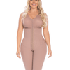 Shapewear Knee-Length Full Body Suit with Built-In Bra, High Compression Post-Surgery Girdle