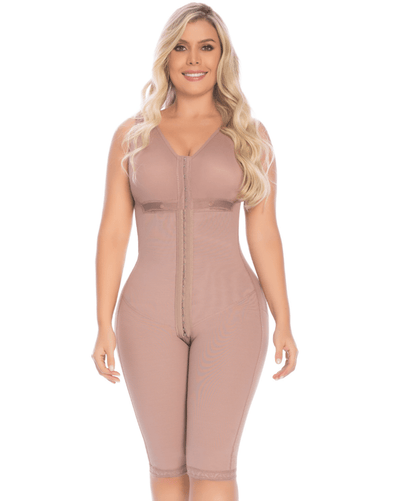 Fajas Knee Length Full Body Suit Shapewear
