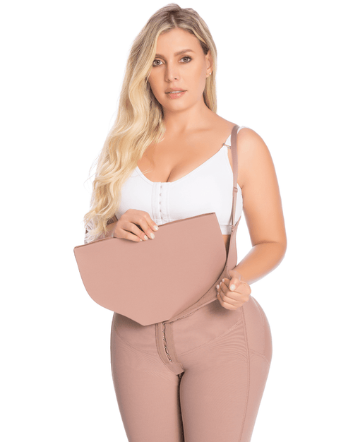 Colombian Fajas Large Abdominal Support Board With Adjustable Breast Girdle