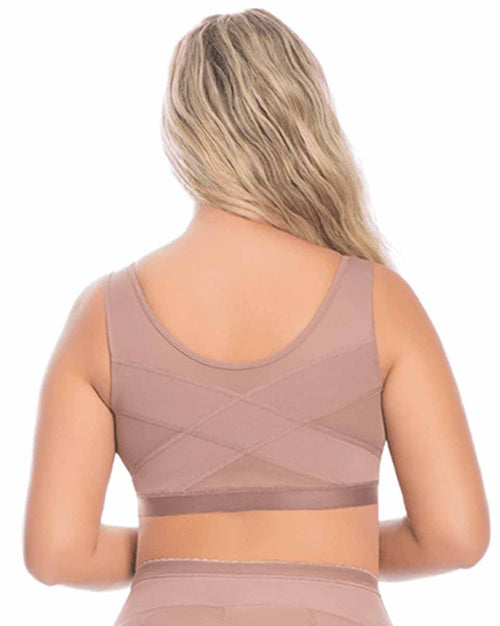 Fajas Posture Corrector Bra With Bust Enhancement And Back Compression