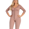 Fajas Fit Girdle 360 Knee Length With Sleeves and Bra