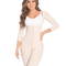 Fajas Fit 360 Knee Length Braless Shapewear with Sleeves