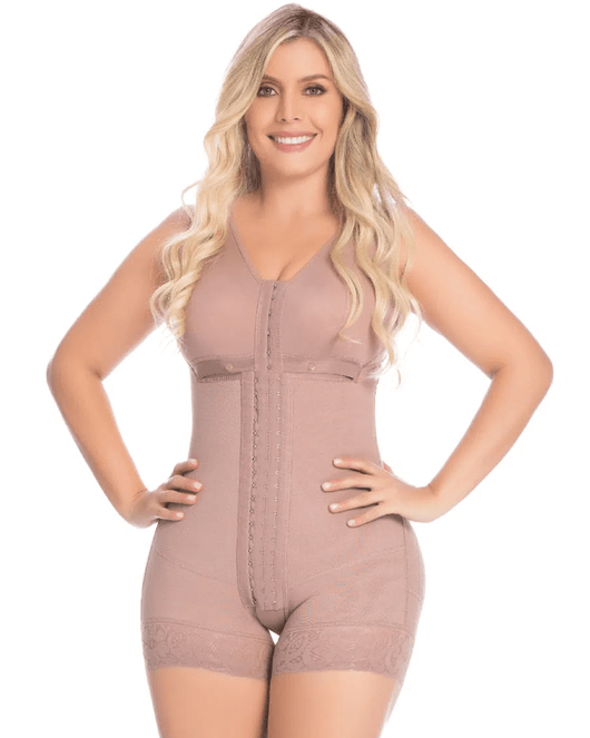 Fajas High Compression Girdle Hip Hugger With Bra
