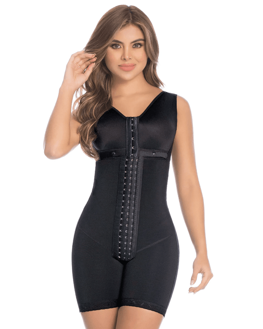 Fajas High Compression Mid-Thigh Post-Surgical Girdle with Bra