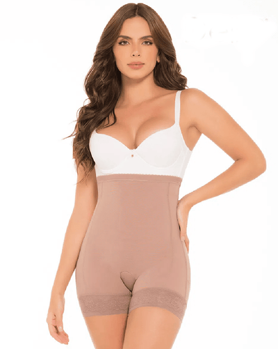 Fajas High Waisted Control Panty - Cocoa