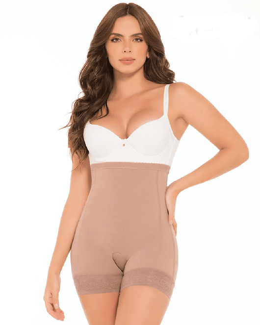 Fajas High Waisted Control Panty - Cocoa