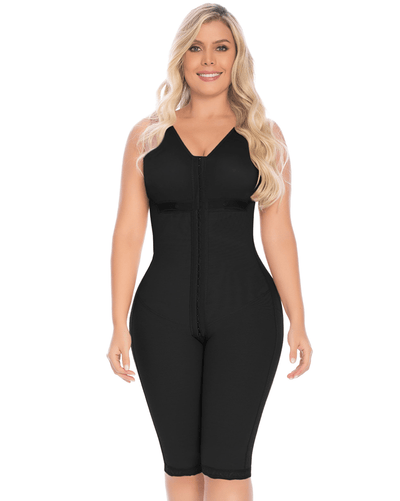 Fajas Knee Length Full Body Suit Shapewear