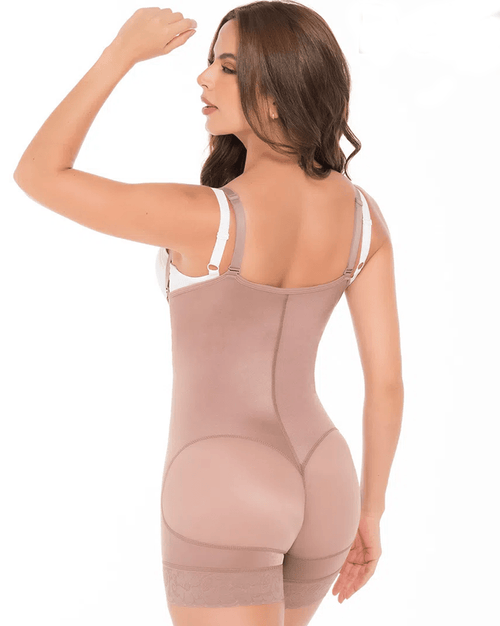 Colombian Fajas Seamless Hip Hugger Girdle with Medium Compression for Daily Wear