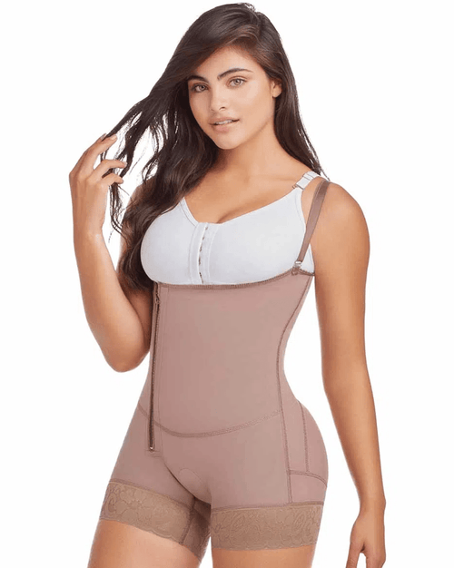 Colombian Fajas Strapless Short Girdle for Post C-Section Recovery High Compression