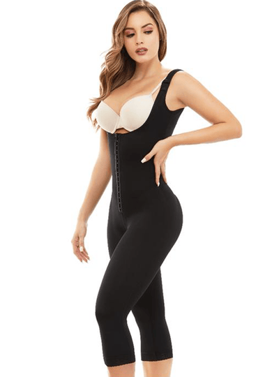 Capri Butt-Lifting Girdle with Open Bust / Powernet