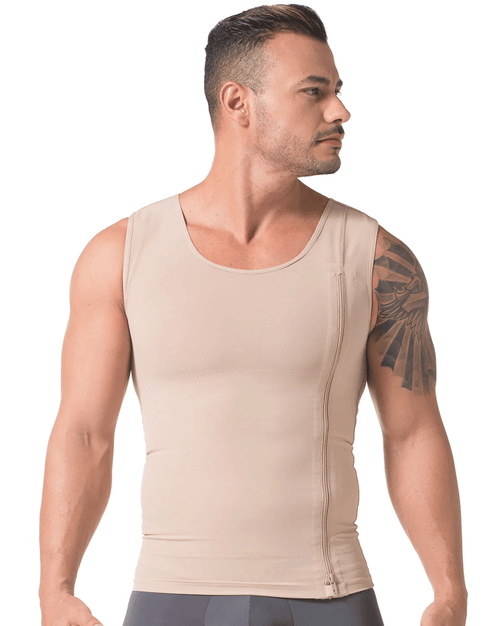 Men's Compression Undershirt Back Support