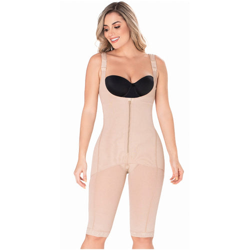 Tummy Control Butt Lifter Bodyshaper Capri - Beige